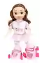 Muñeca Patinadora Luces Y Sonido Juguete Niñas Morada