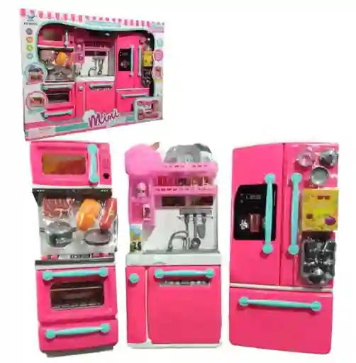 Mini Cocina De Juguete Para Niñas Y Niños