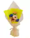 Ramo De Girasol Y Rosas Radiante Eterno