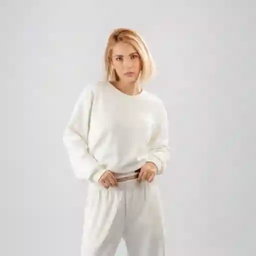 Multiusos Dos Piezas Tela Galleta, Talla S Marfil