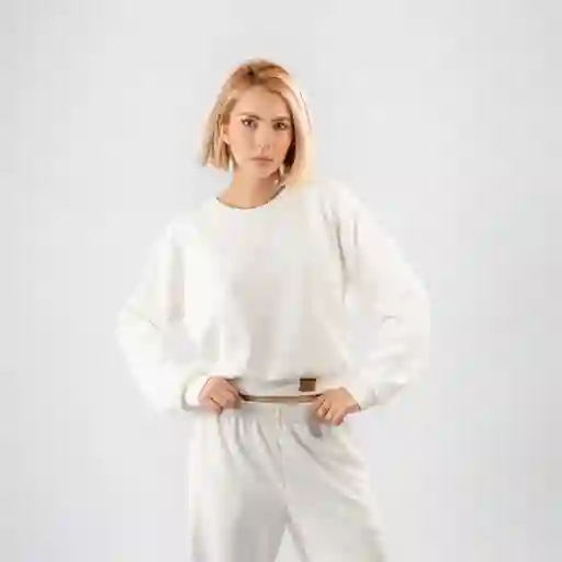 Multiusos Dos Piezas Tela Galleta, Talla Xl Marfil