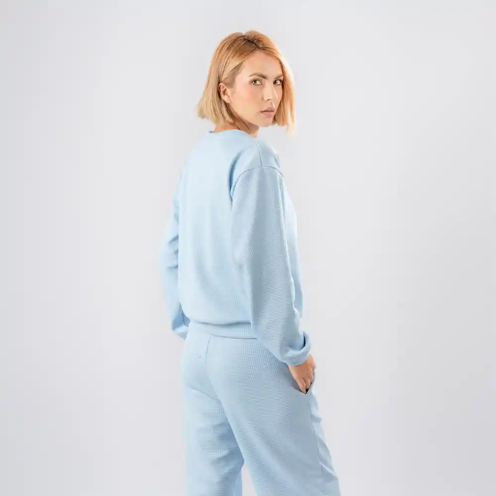 Multiusos Dos Piezas Tela Galleta, Talla S Azul
