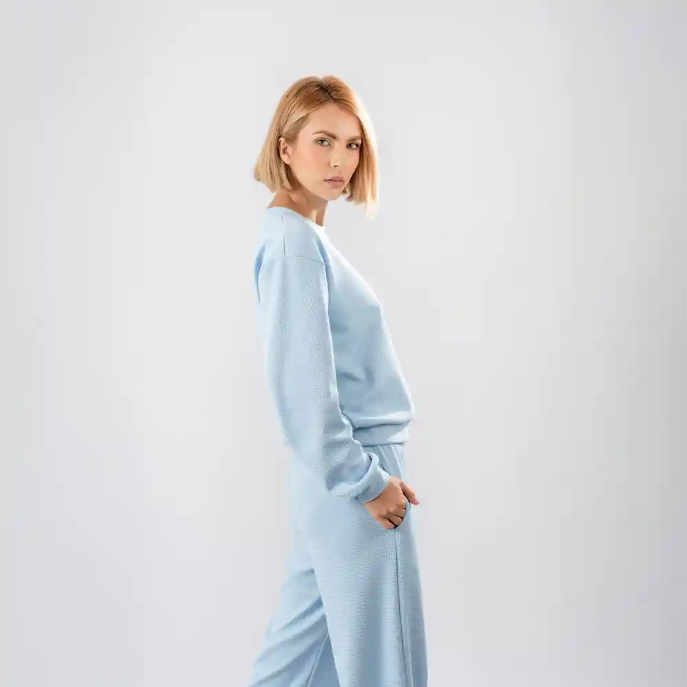 Multiusos Dos Piezas Tela Galleta, Talla S Azul