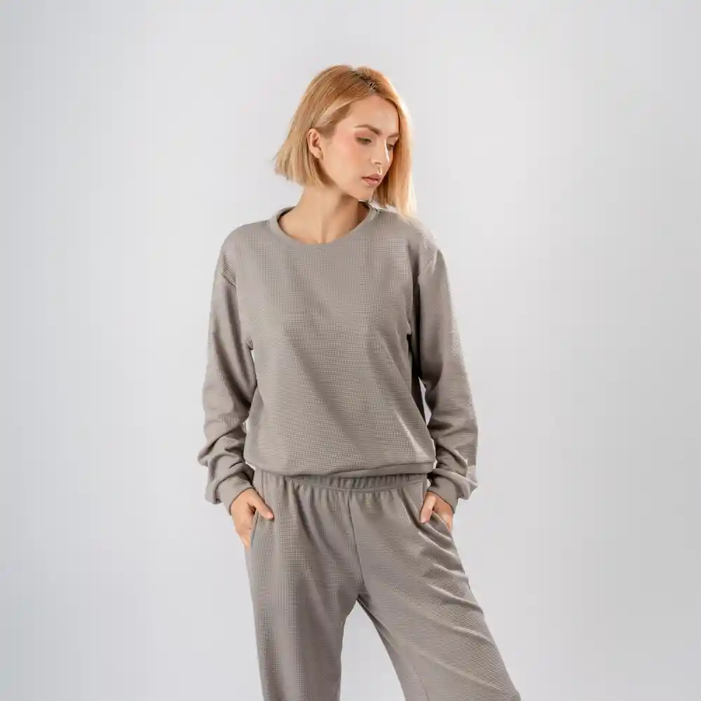 Multiusos Dos Piezas Tela Galleta, Talla M Gris