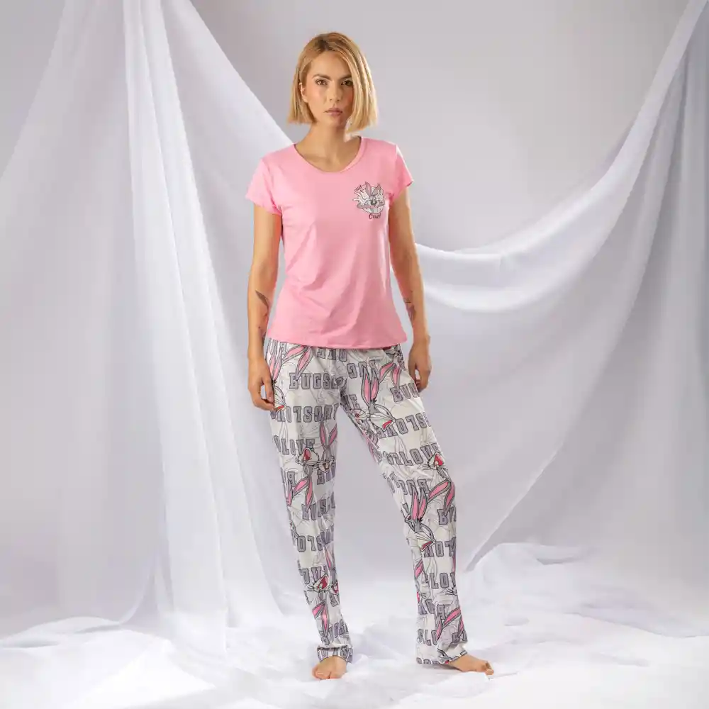 Pijama Tres Piezas Bugs Bunny, Talla S