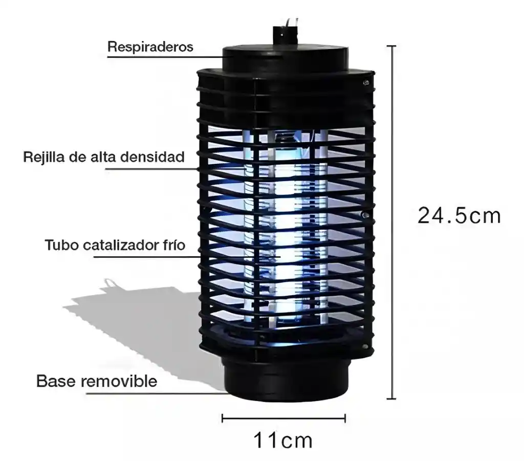 Lampara Electrica Zancudos Mosquitos