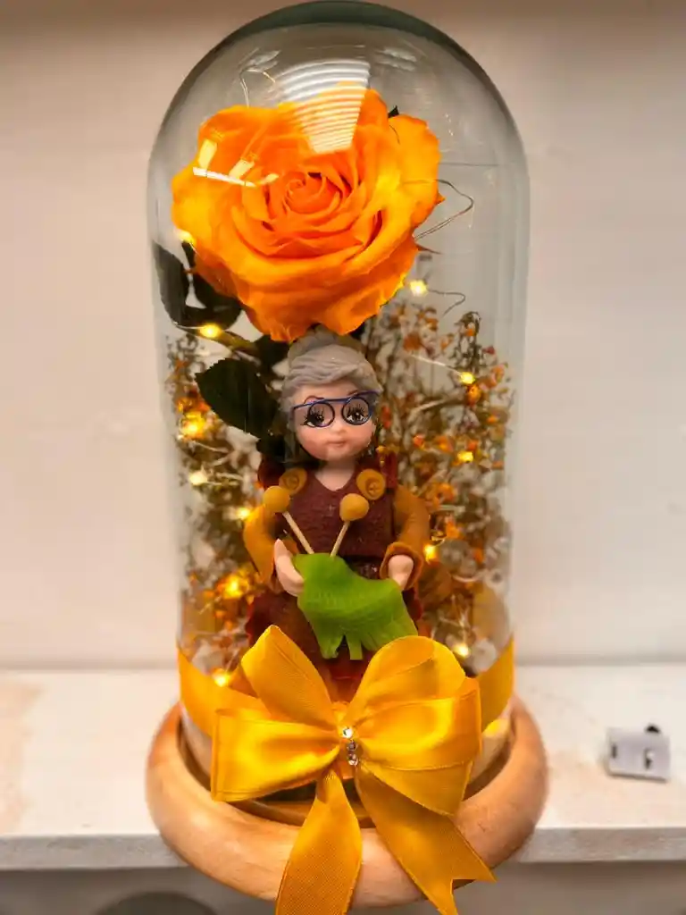 Rosa Preservada Para Mama