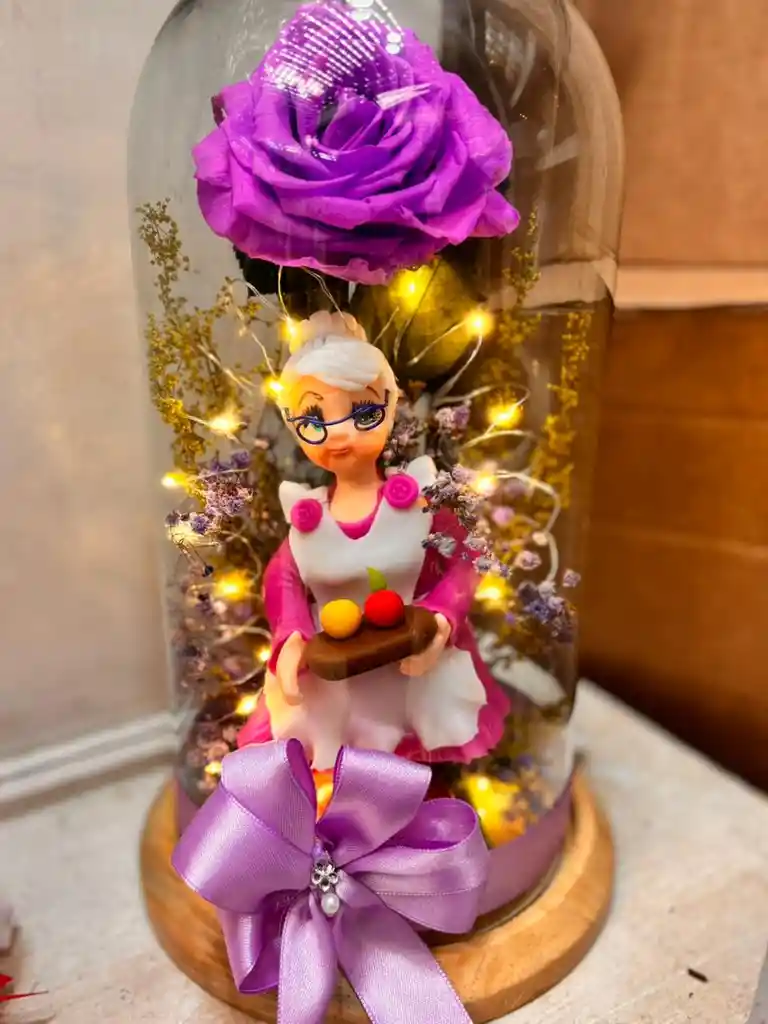 Rosa Preservada Para Mama
