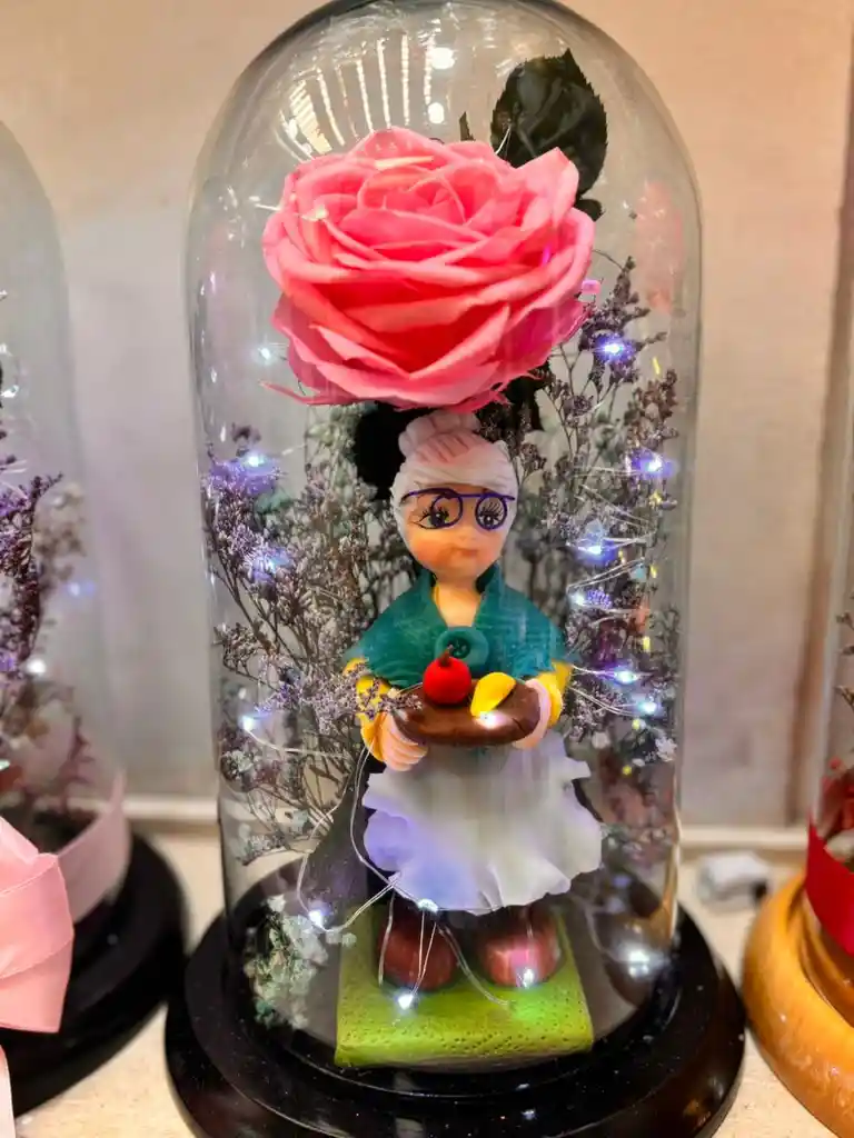 Rosa Preservada Para Mama