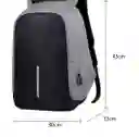 Morral Almacenamiento Bolso Antirrobo Morado