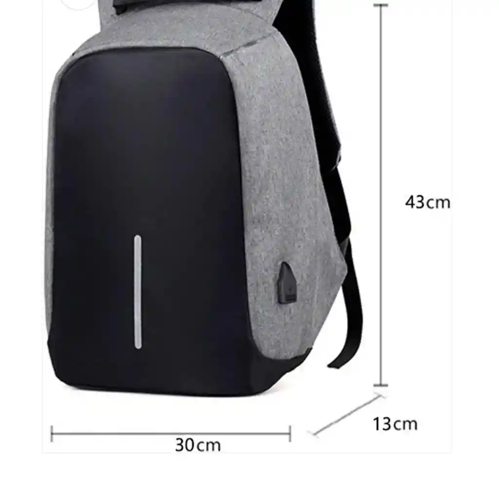Morral Almacenamiento Bolso Antirrobo Morado