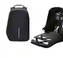 Morral Almacenamiento Bolso Morral Antirrobo Negro