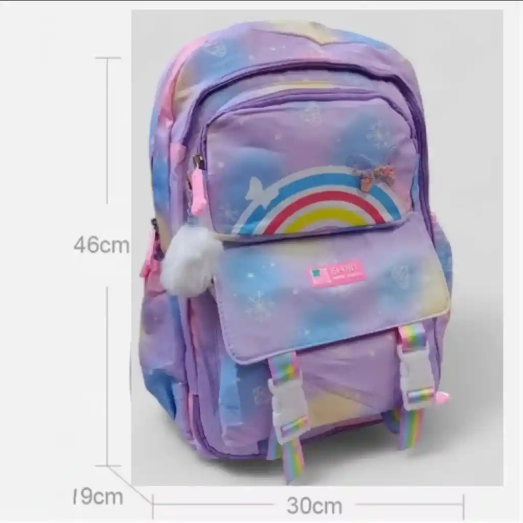 Morral Almacenamiento Bolso Escolar Bolso De Niña