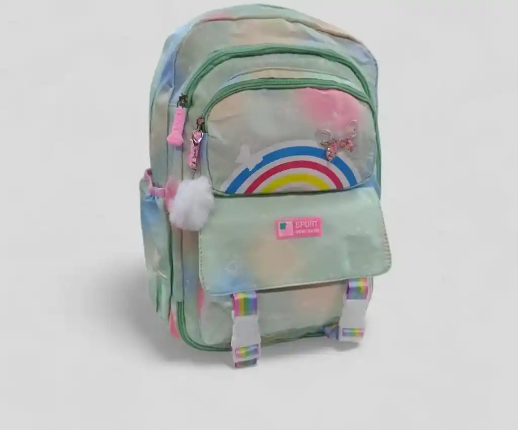 Morral Almacenamiento Bolso Verde Bolso De Niña Verde