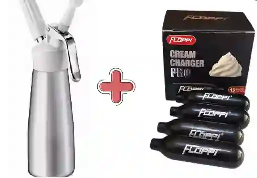 Chantillera De 500 Ml Y Caja De Valvulas X12