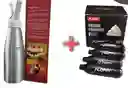 Chantillera De 1 Litro Y Caja De Valvulas X12