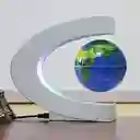 Lampara De Levitacion Globo Terráqueo Flotante Blanco