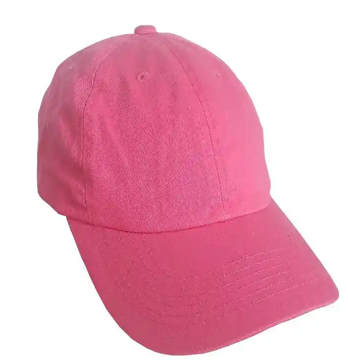 Gorra En Drill Sencilla (colores: Verde Militar, Rosado)