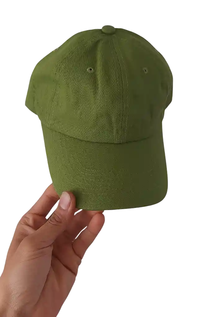 Gorra En Drill Sencilla (colores: Verde Militar, Rosado)
