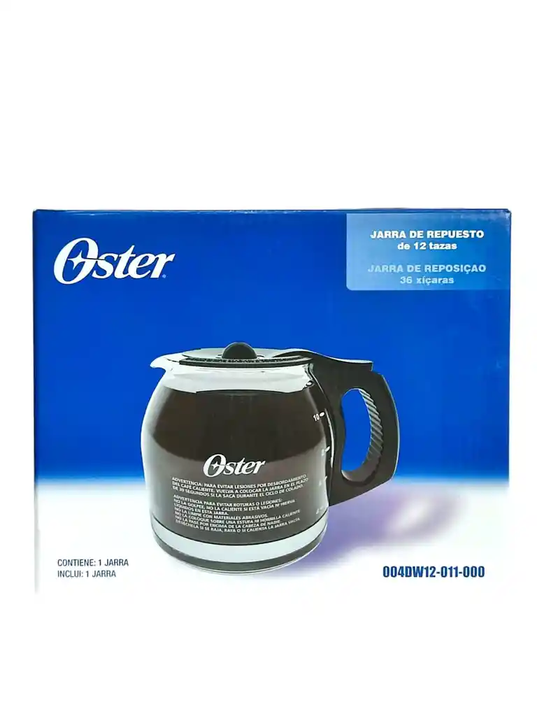Repuesto Vaso Jarra Cafetera 12 Tazas Oster