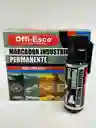 Marcador Industrial Permanente Negro