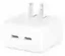 Cargador Iphone 50w Carga Rápida 2 Puertos Adaptador Generico