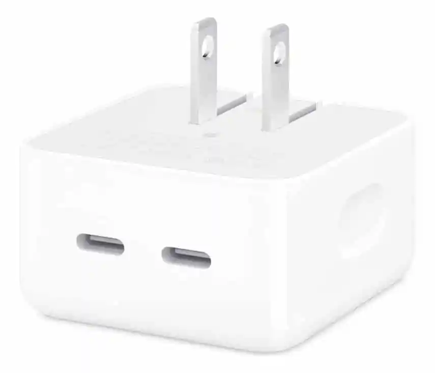 Cargador Iphone 50w Carga Rápida 2 Puertos Adaptador Generico