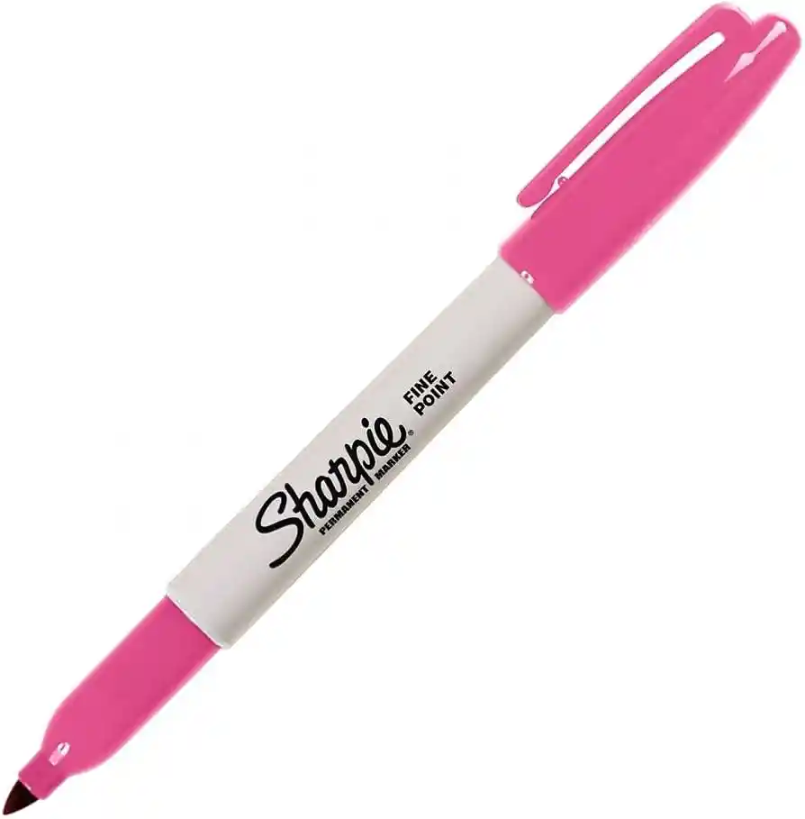 Marcador Sharpie Color Rosado