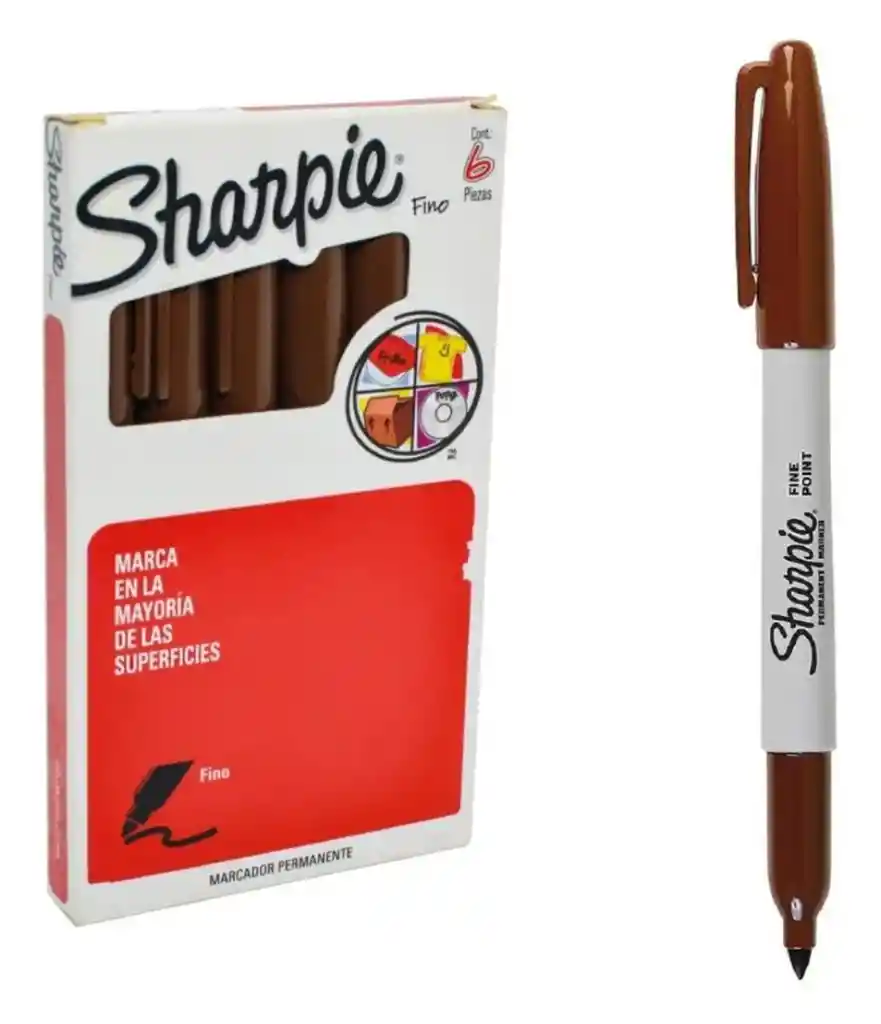 Marcado Sharpie Color Cafe