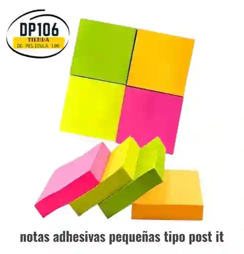 Notas Adhesivas Pequeñas Tipo Post It