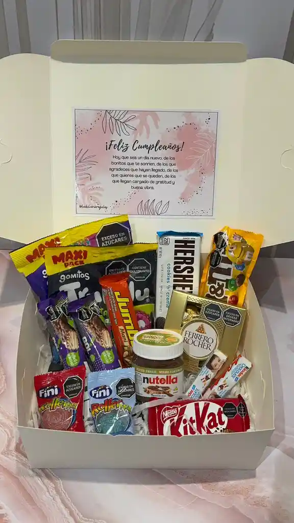 Caja Dulcera Max