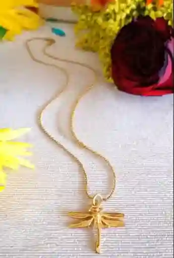 Collar Dije Libelula A Domicilio