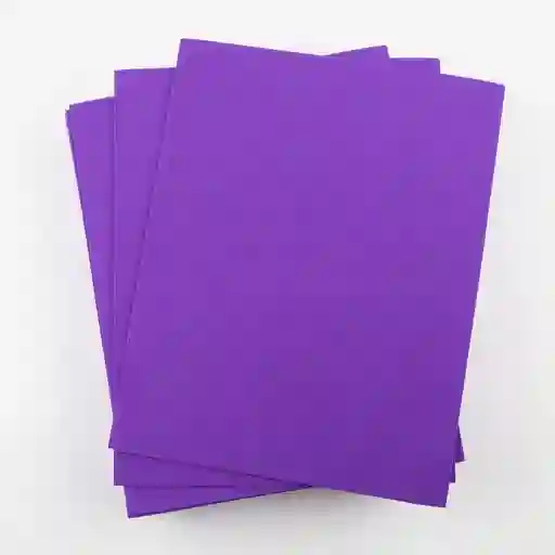 Foamy Carta Morado X 1