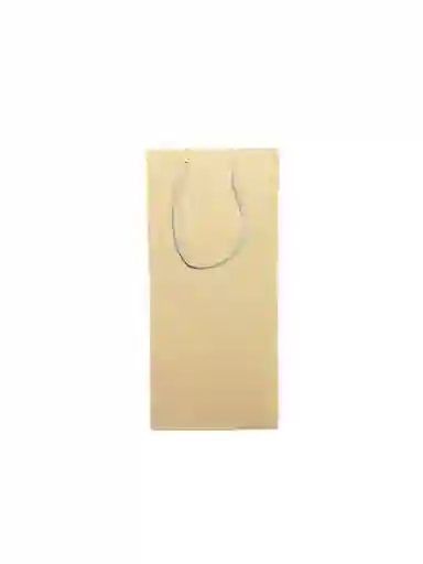 Bolsa De Regalo Kraft Lisa Botella Perfume 23x11cm