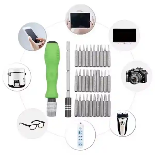 Kit Destornilladores Multiusos 32 En 1