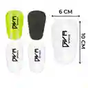 Mini Espinilleras Canilleras Futbol Protección Comodidad Color Amarillo Fluorescente