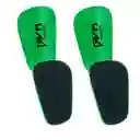 Mini Espinilleras Canilleras Futbol Protección Comodidad Color Verde