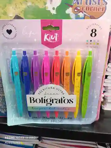 Bolígrafos Escritura Ultra X8und