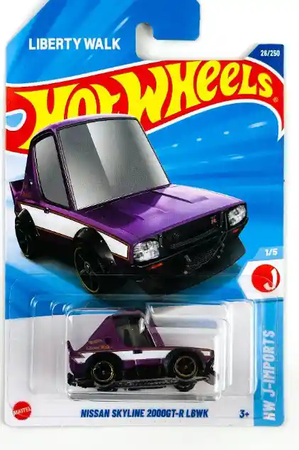 Juguete Carro Hot Wheels Original Nissan Skyline 2000gt - R Lbwk