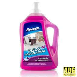 Limpiador Mantenimiento Pisos Porcelanato Binner 1.9l