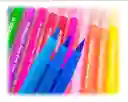 Plumones Punta Pincel X24und Offi-esco