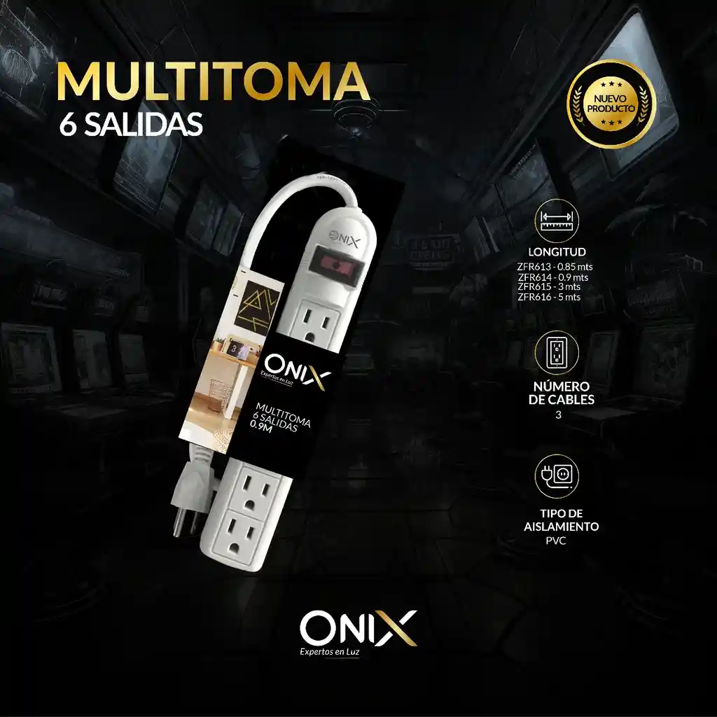 Multi Toma 6 Salidas