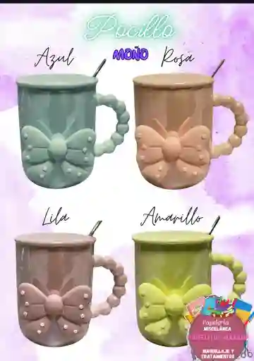 Pocillo Con Moño Luxury