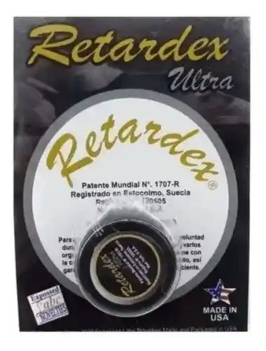 Retardante Eyaculación Masculina Retardex Ultra Para Mayor Duración