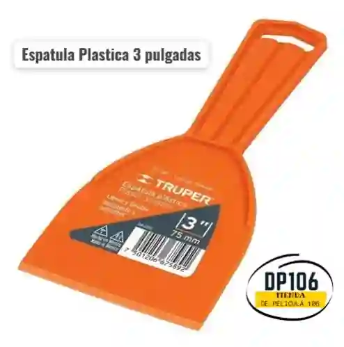 Espatula De Plastico De 3 Pulgadas
