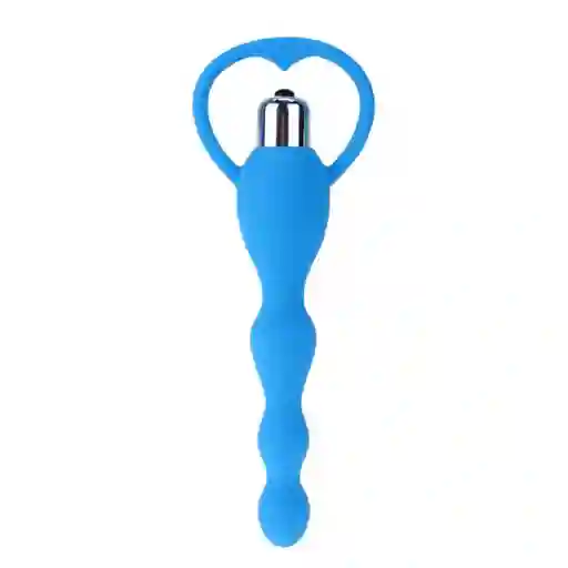 Plug Anal Vibrador Silicona Juguete + Baterias 26495-16