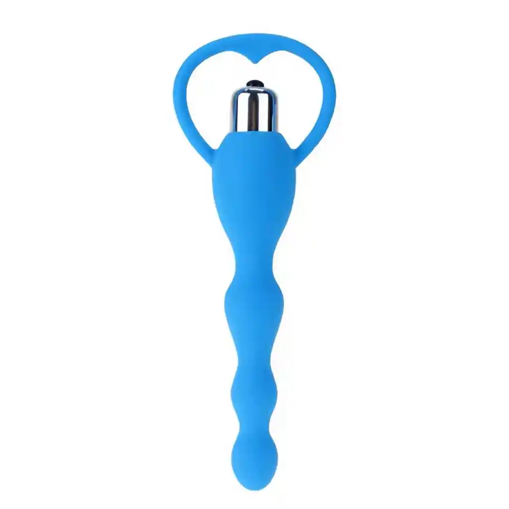 Plug Anal Vibrador Silicona Juguete + Baterias 26495-16