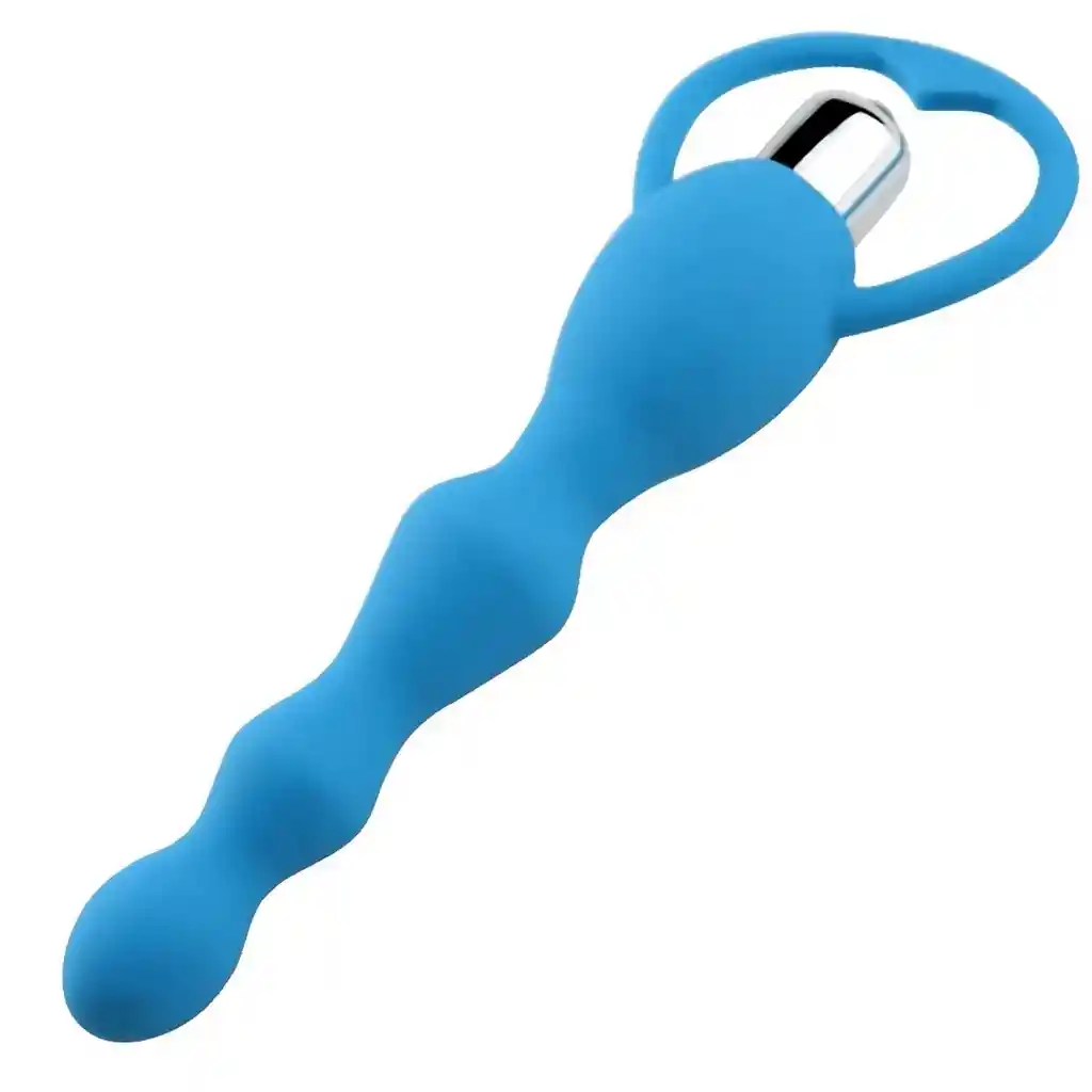 Plug Anal Vibrador Silicona Juguete + Baterias 26495-16