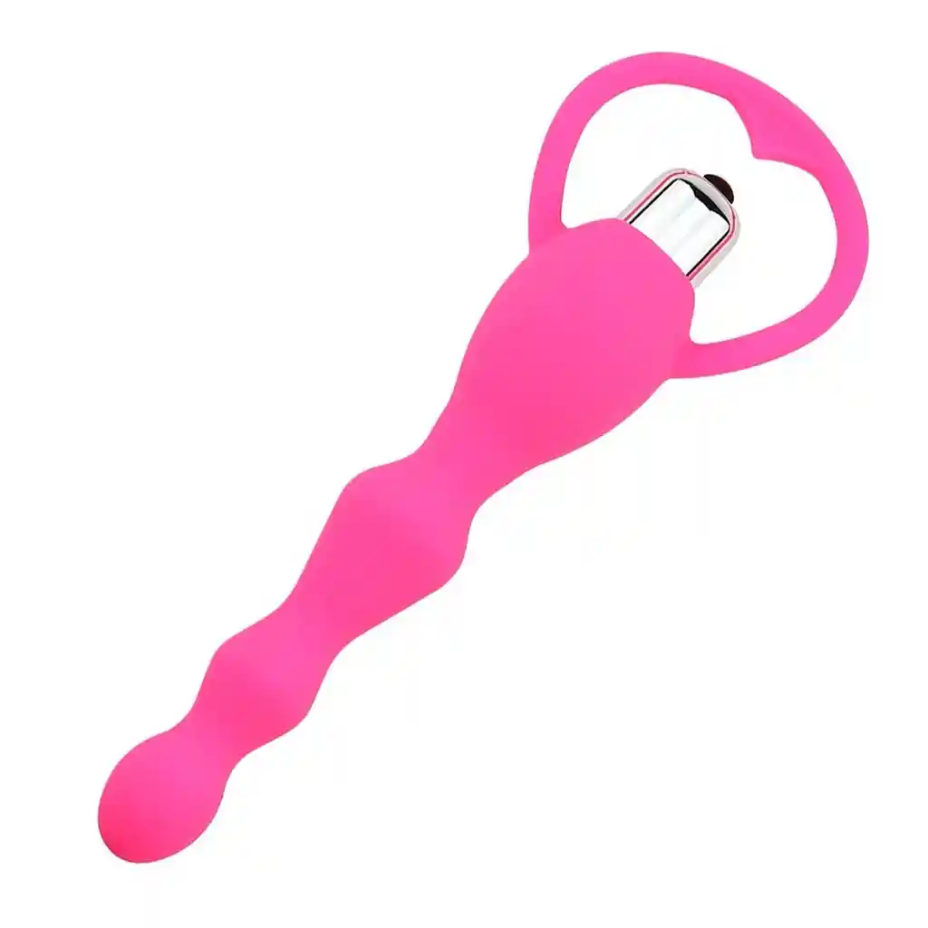 Plug Anal Vibrador Silicona Juguete + Baterias 26495-16