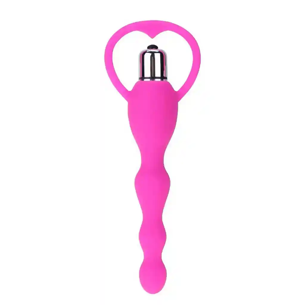 Plug Anal Vibrador Silicona Juguete + Baterias 26495-16